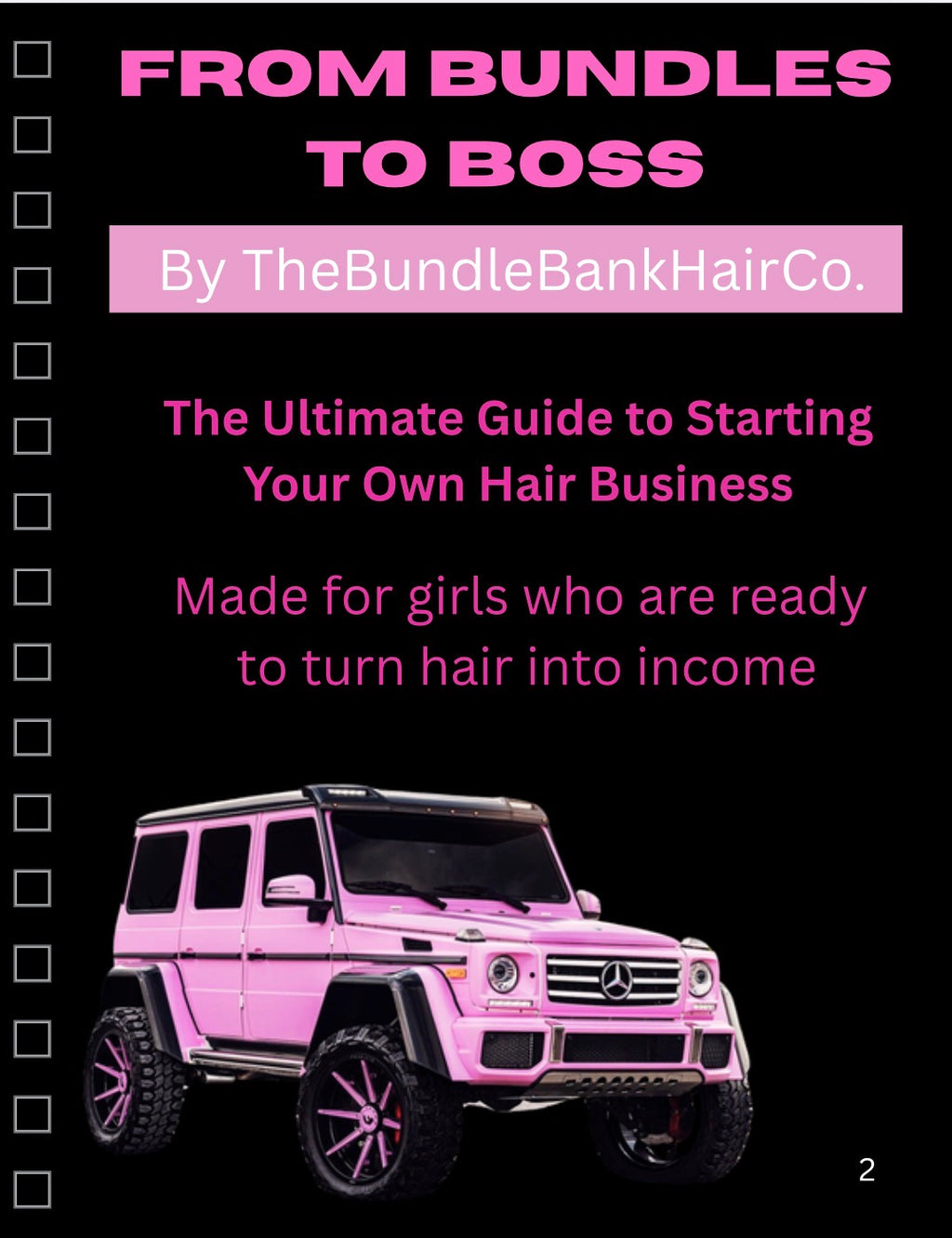 How to start a hair business ebook