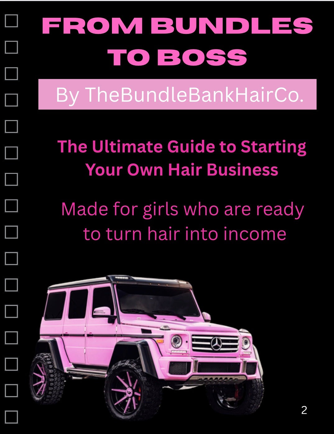 How to start a hair business ebook
